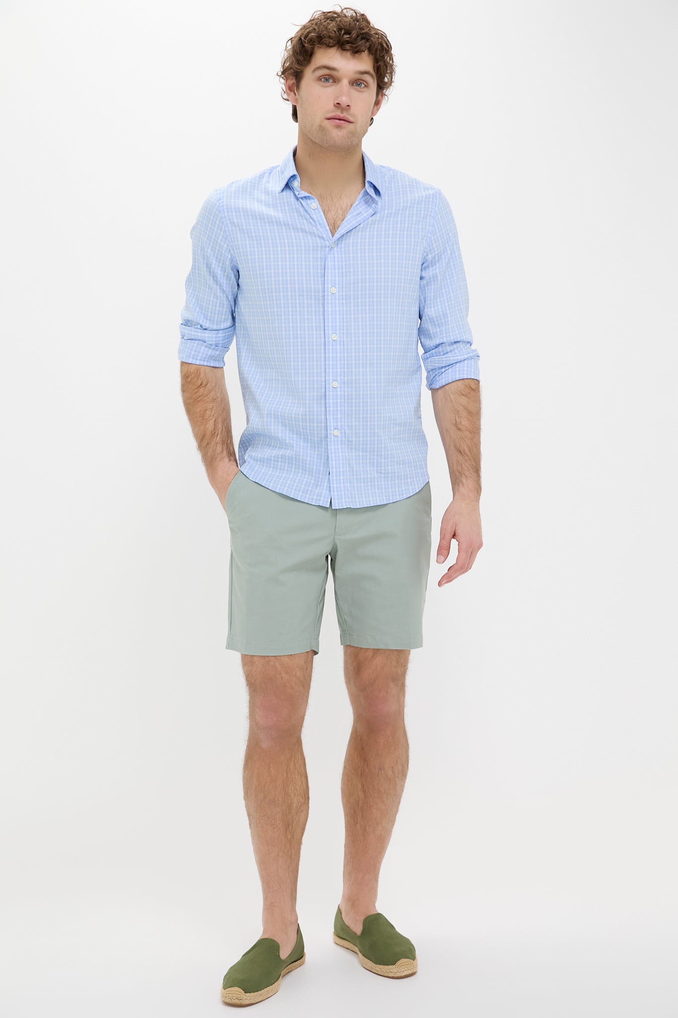 Sky Shore Plaid Movement Shirt