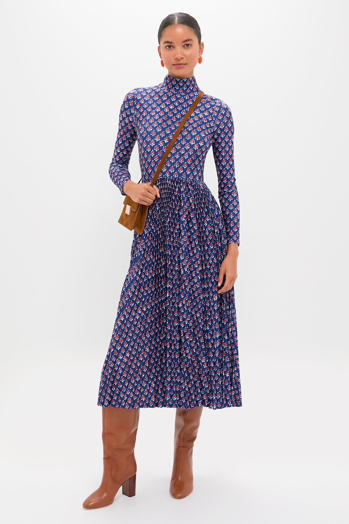 Autumn Fleur Navy Sabine Dress | Hunter Bell Autumn Fleur Navy Sabine Dress | Hunter Bell