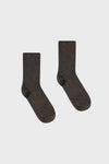Black Silver Stardust Socks