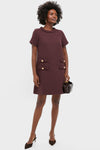 Winetasting Tweed Jackie Dress