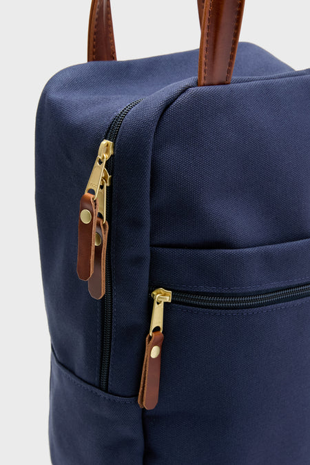 Navy Canvas Heritage Golf Shoe Bag