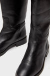 Black Leather Ryder Boots