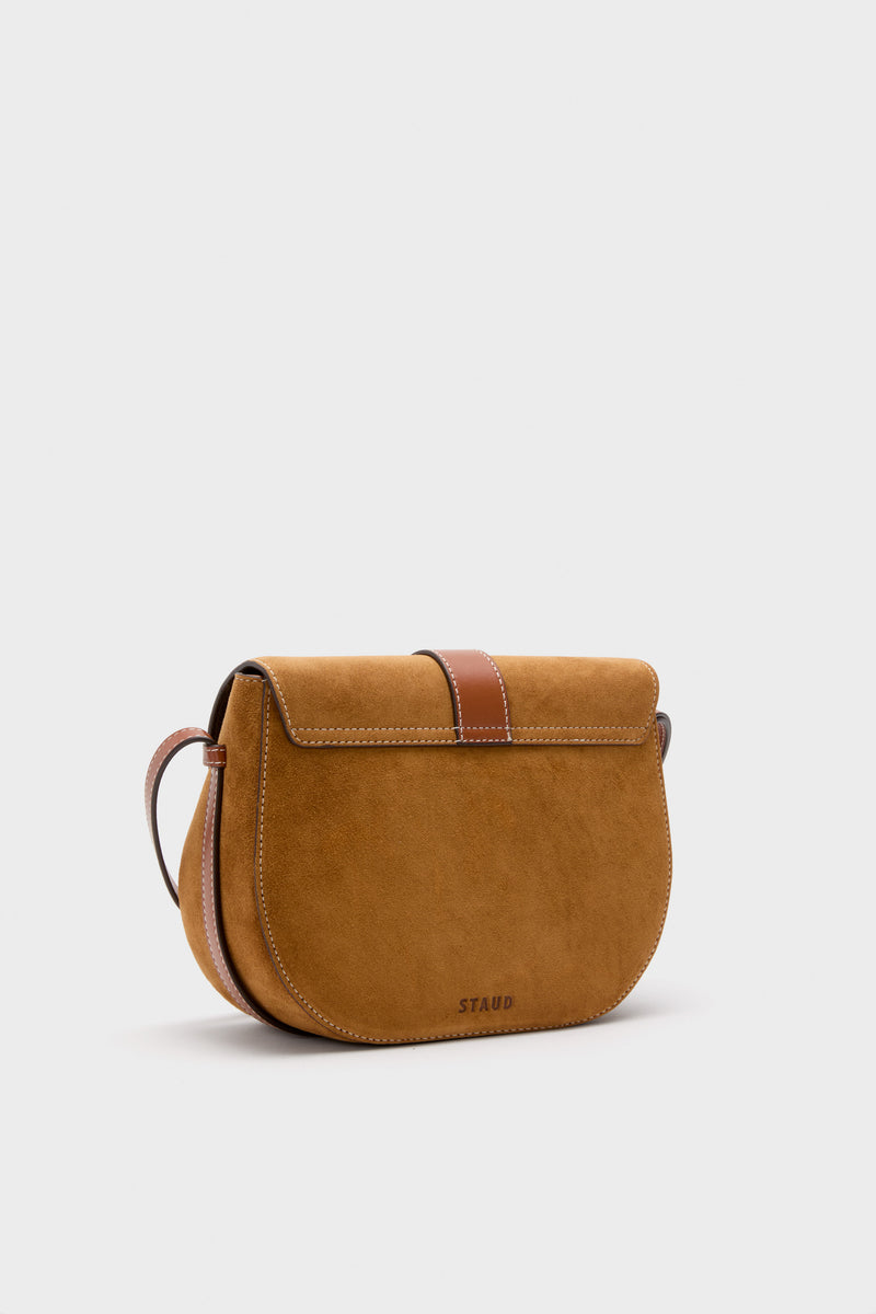 Tan Bella Saddle Bag