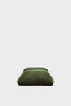 Green Velvet Clutch