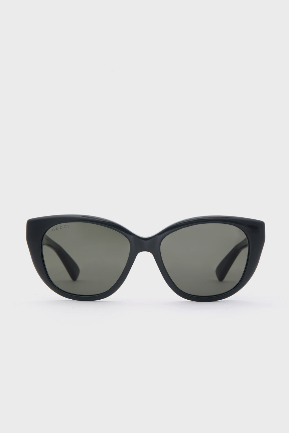 Shiny Black Cat Eye Sunglasses
