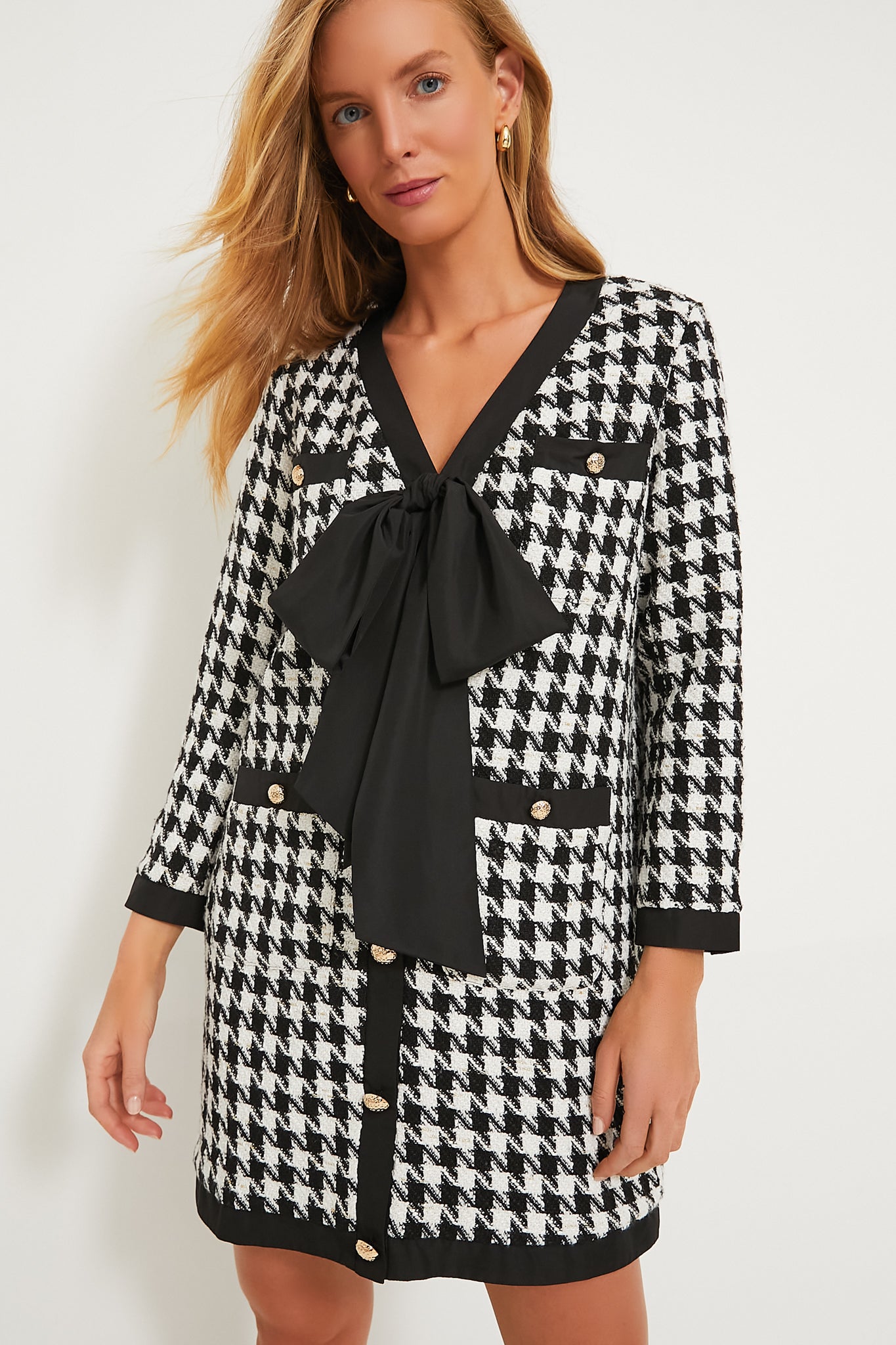 Coco Tweed Bow Dress | Pomander Place