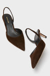Espresso Caroline Heels