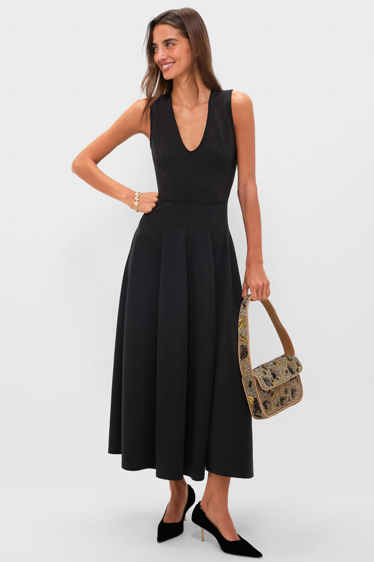 Noir Miri U-Neck Sleeveless Dress