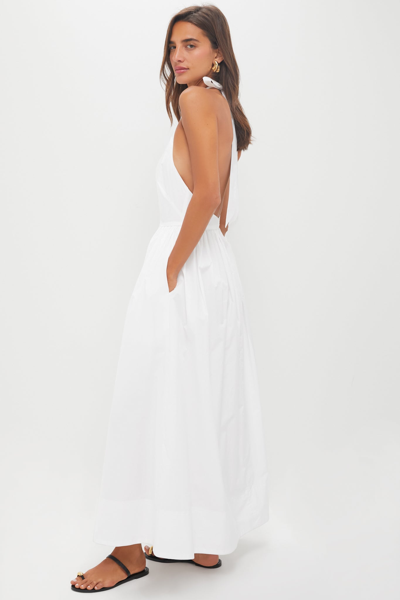 White Halter Marcie Dress | Tuckernuck White Halter Marcie Dress | Tuckernuck
