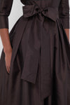 Chocolate Julip Belted Gown