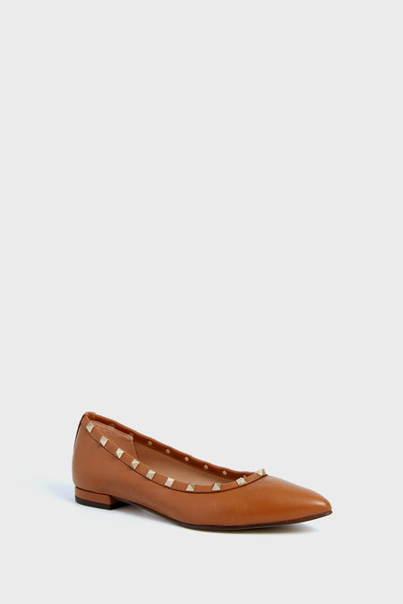 Cognac Nisim Flats French Sole