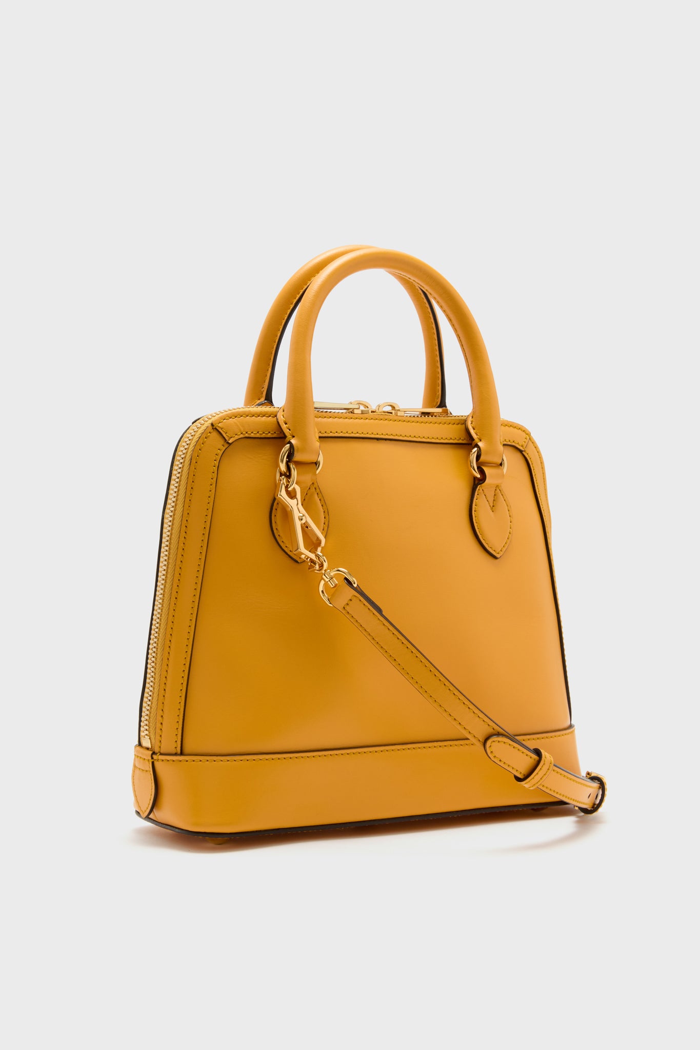 Gucci Orange Horsebit 1955 Small Handle Bag