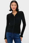 Black Ruby Knit Long Sleeve Polo
