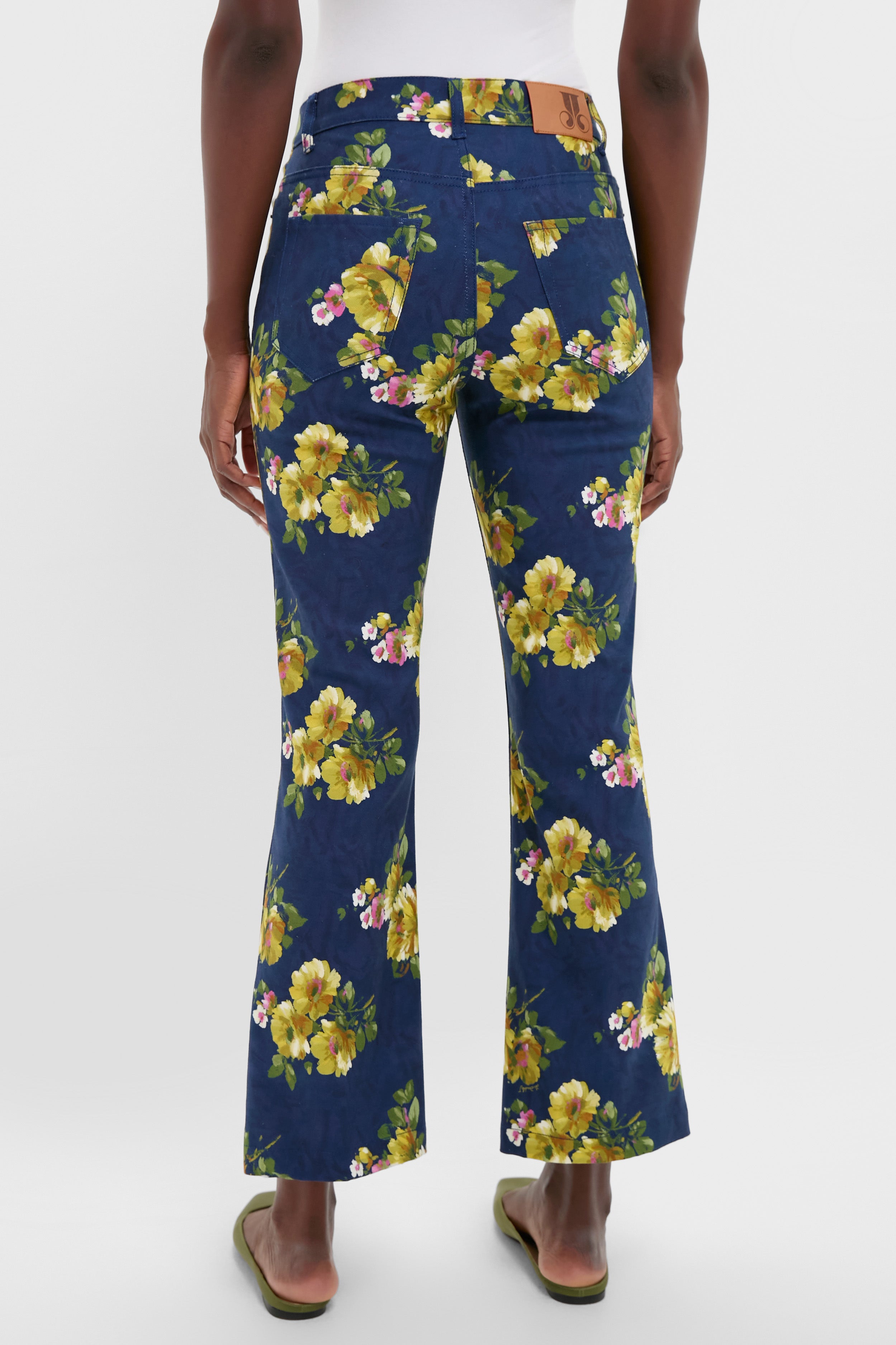 Riptide Cropped Flare Jean