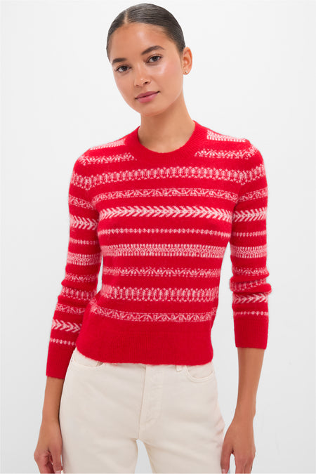 Red Amity Sweater
