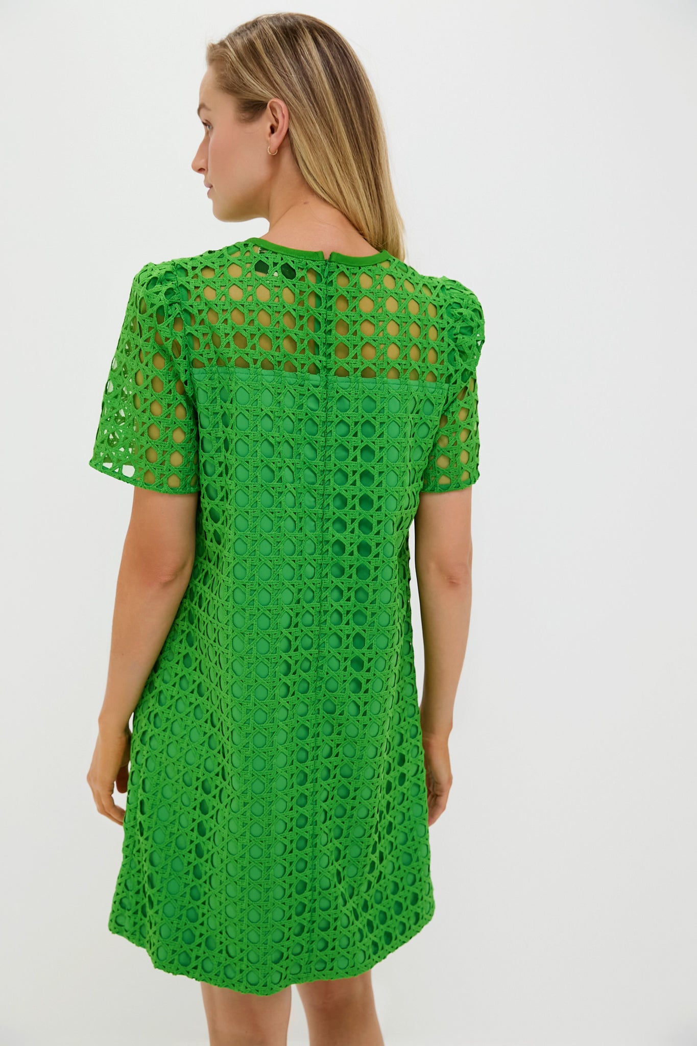Green Cane Lace Janelle Dress