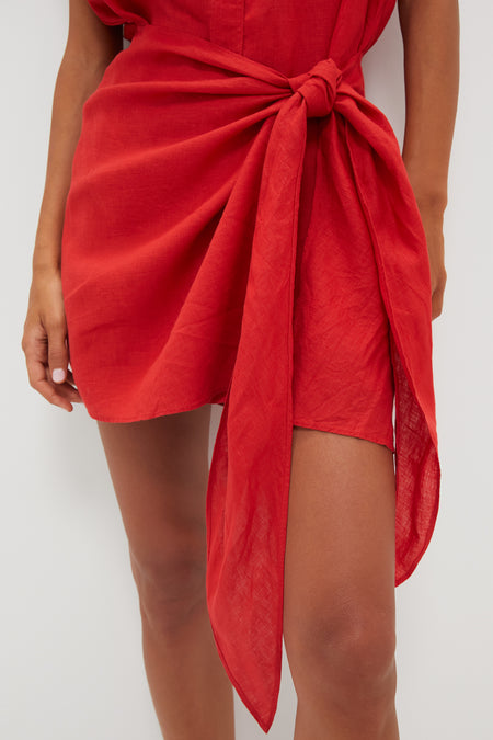 Poppy Red San Vito Sarong