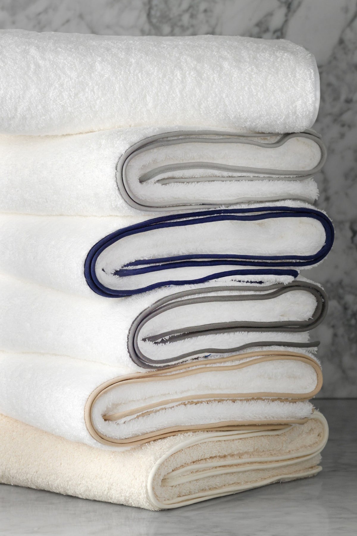 White Cairo Bath Towel