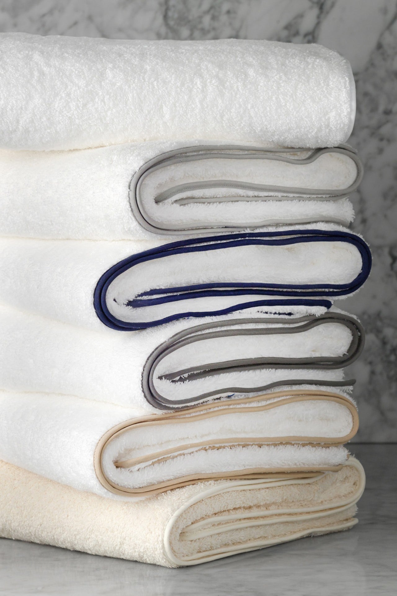White Cairo Bath Towel