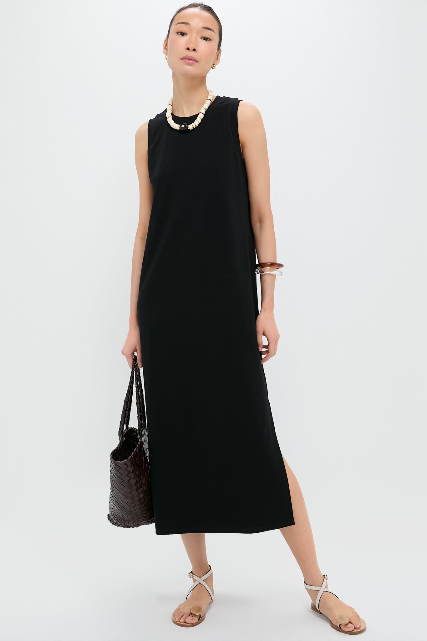 Pomander Place Black Sleeveless Gio Maxi Dress Black / XXS