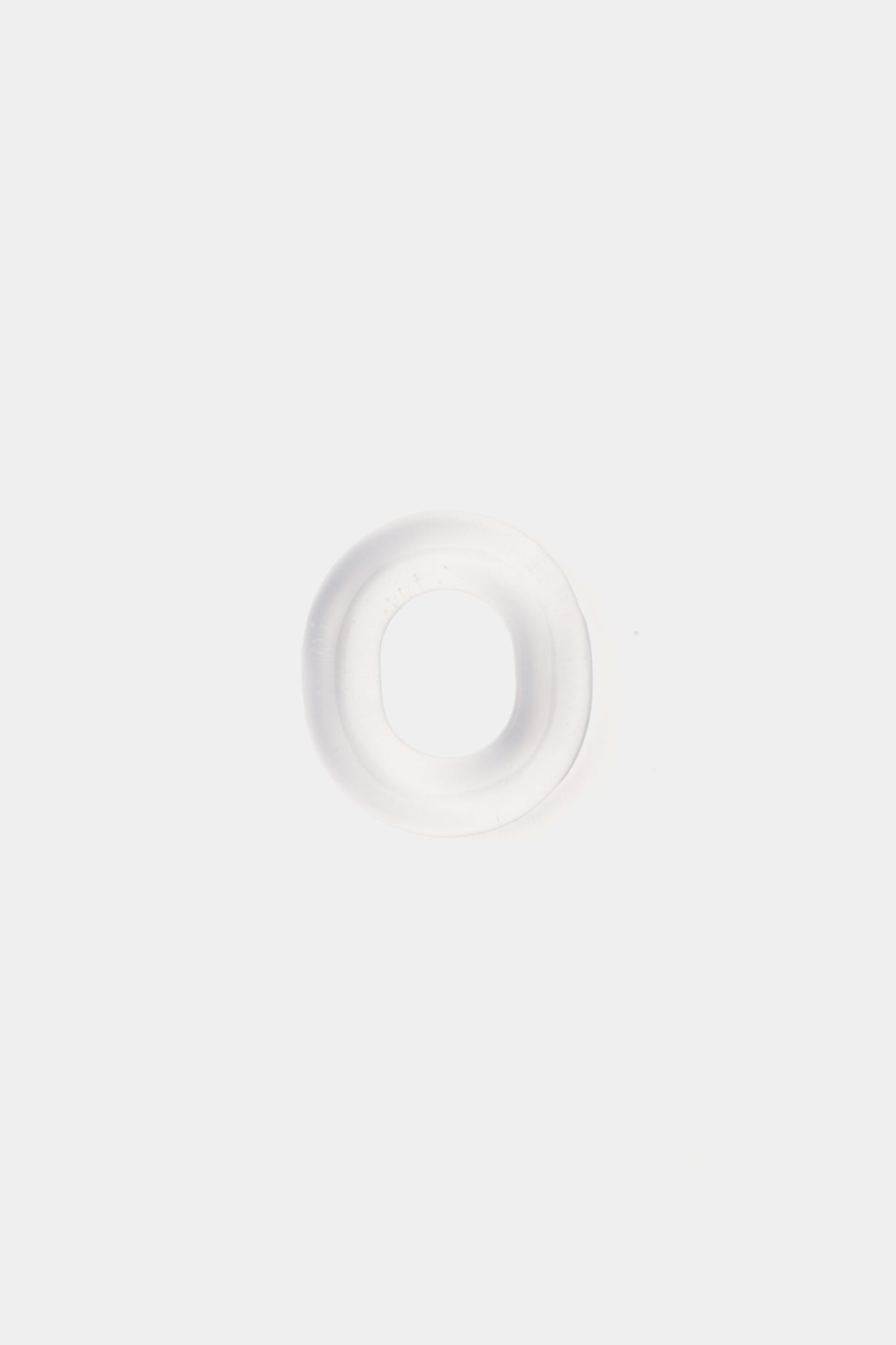 Clear Catena Link Napkin Rings Set of 4