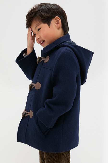 Navy Nicholas Kids Coat