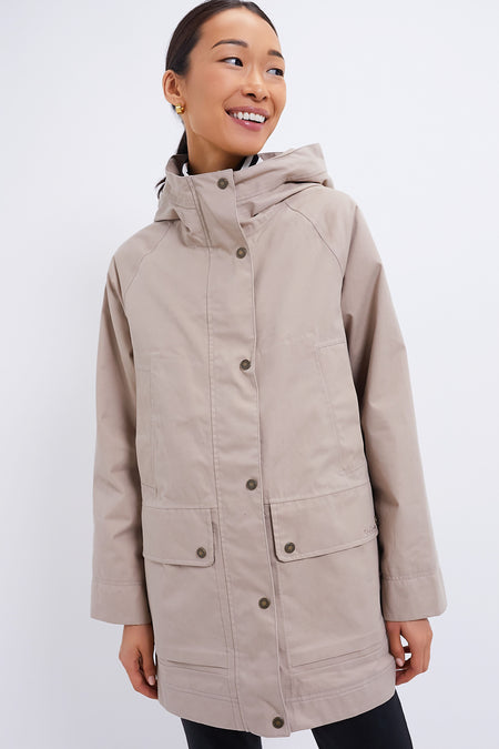 Sand Winter Beadnell Waterproof Jacket Barbour