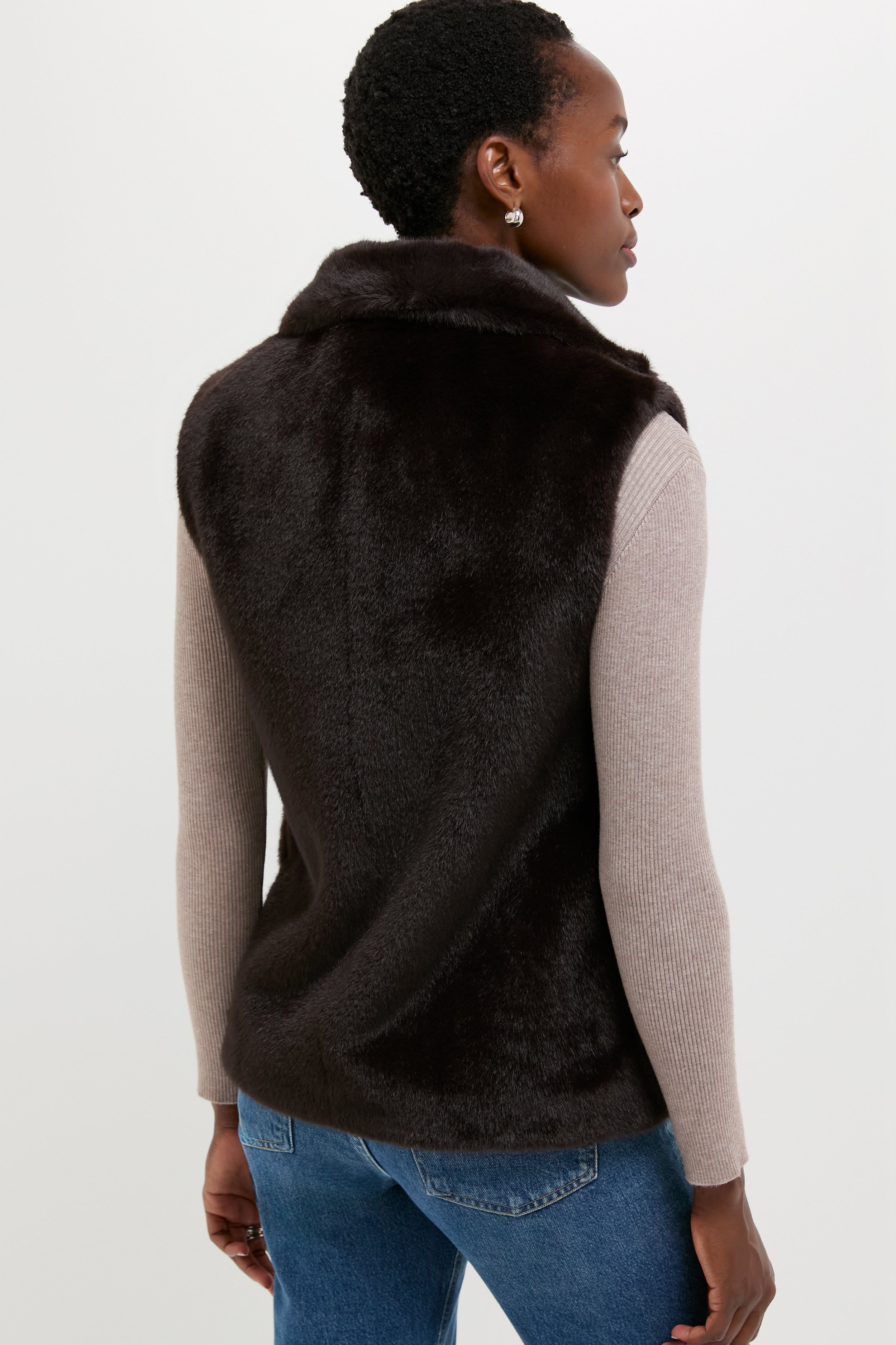 Brun Furo Fur Vest | Vanessa Bruno