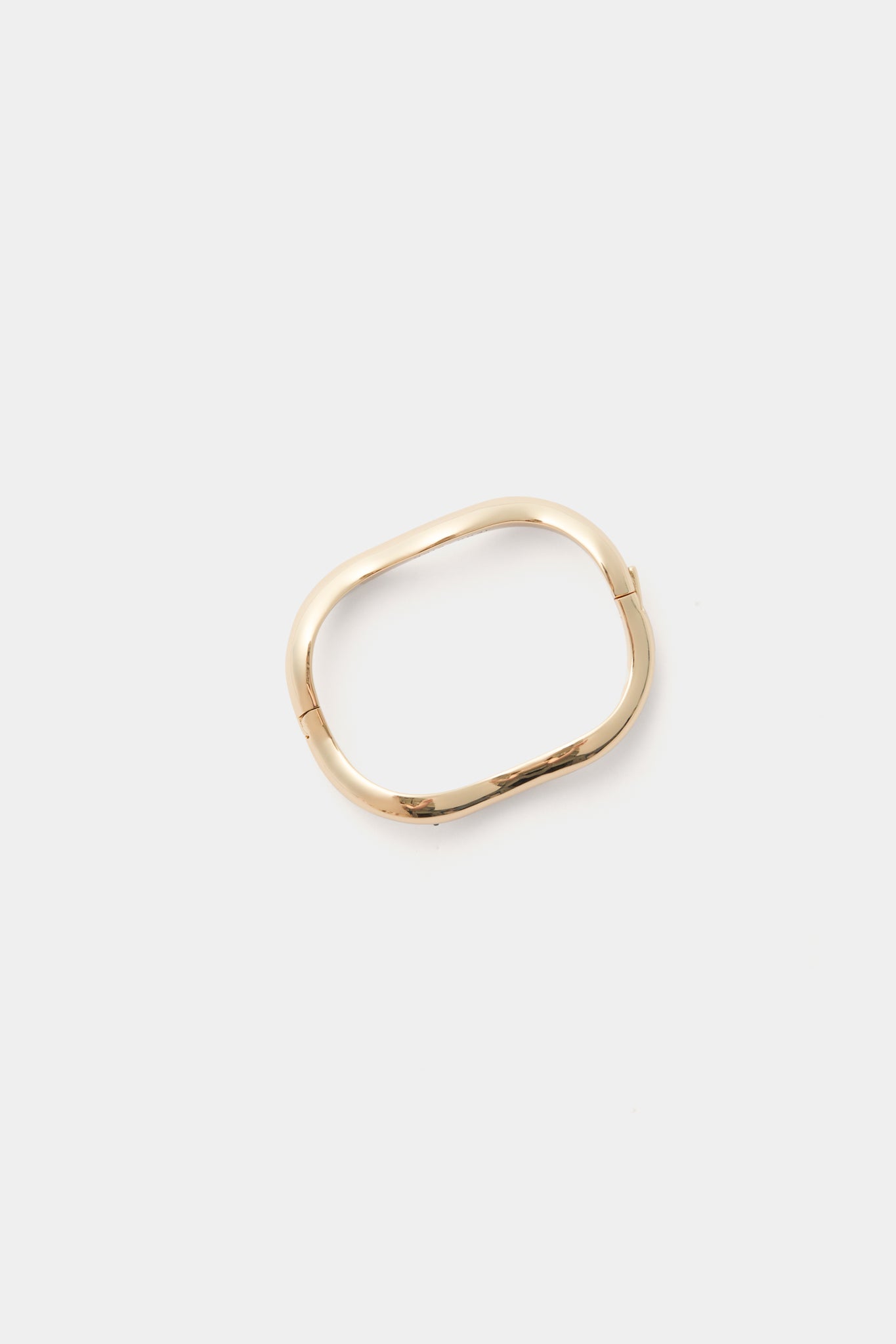 High Polish Gold Ola Bangle