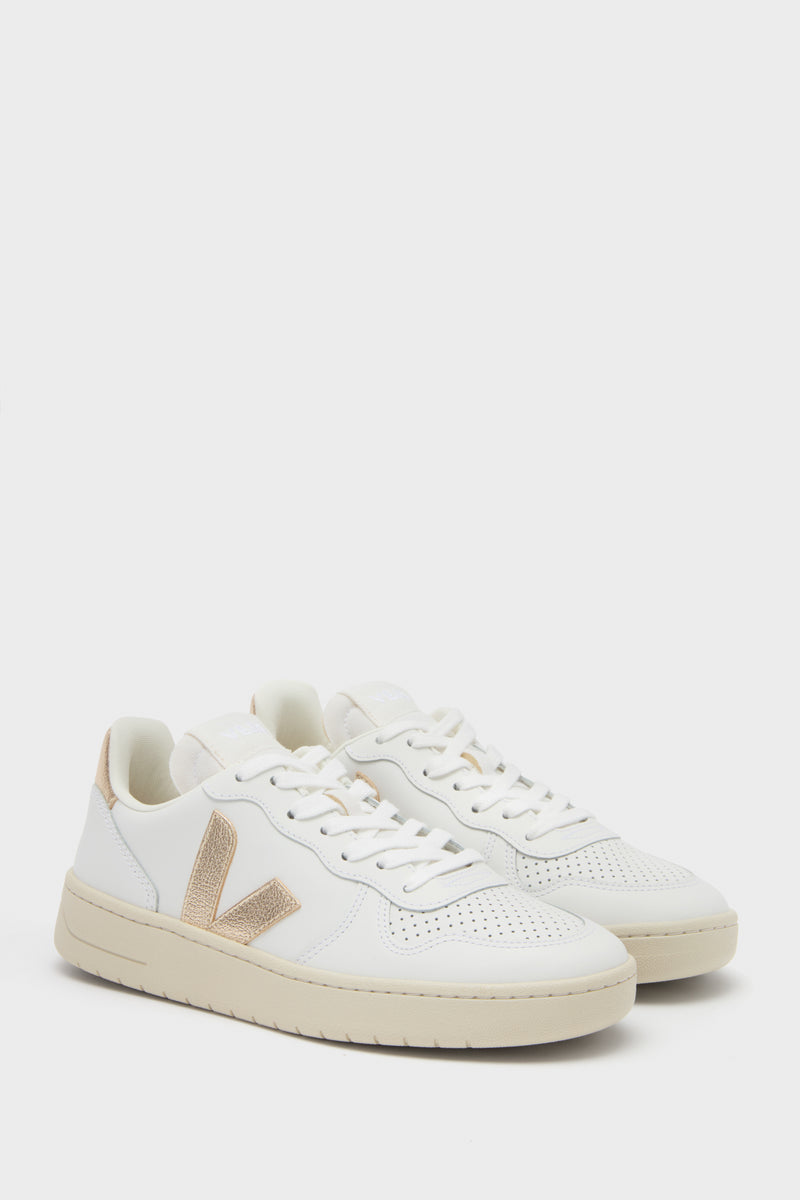Extra White Platine V-10 Sneakers