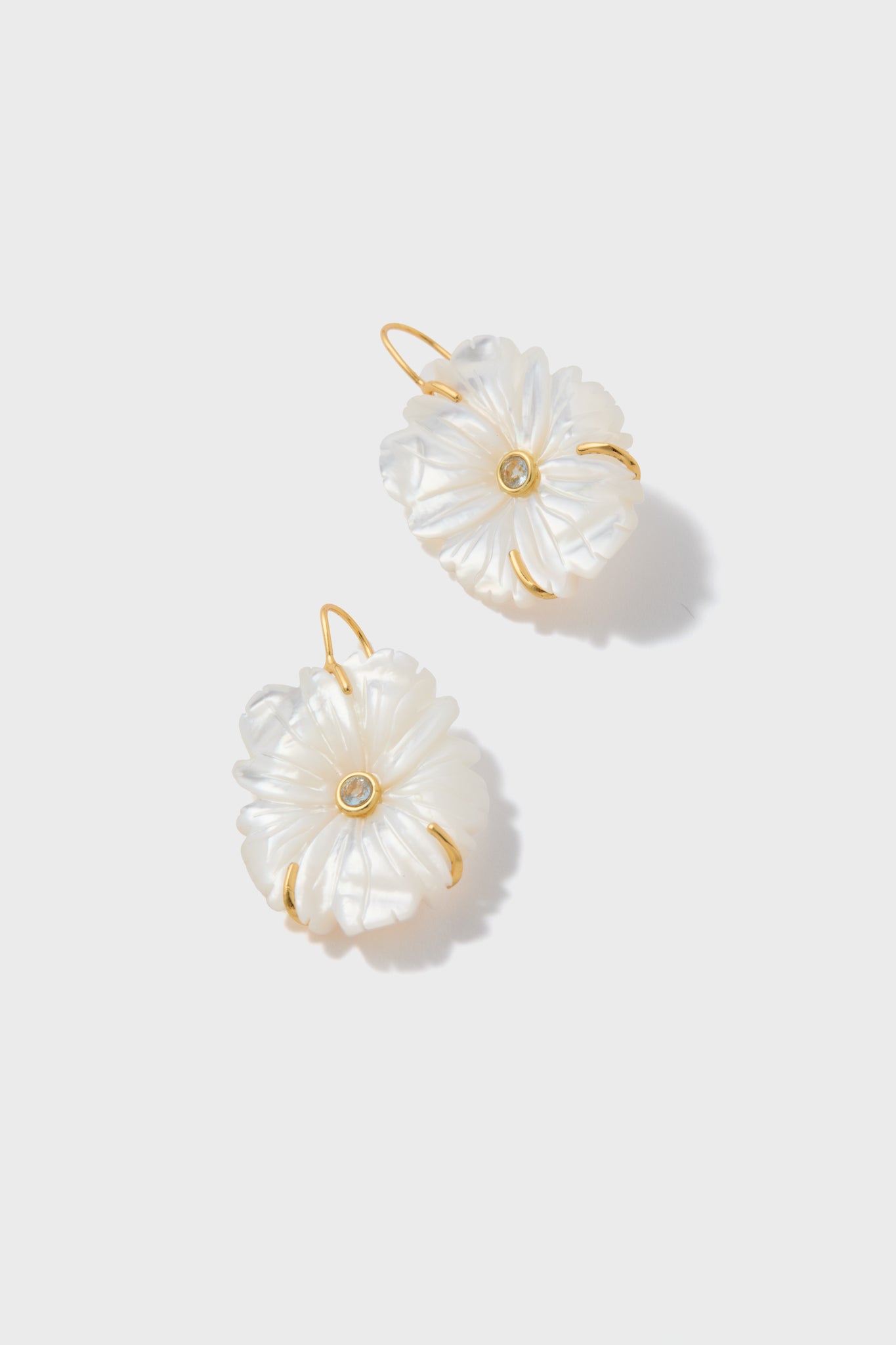 Mother of Pearl New Bloom Earrings