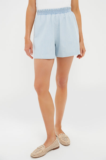 Light Wash Denim Kieran Short