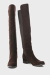 Exclusive Brown Suede Waterproof Velma Boots