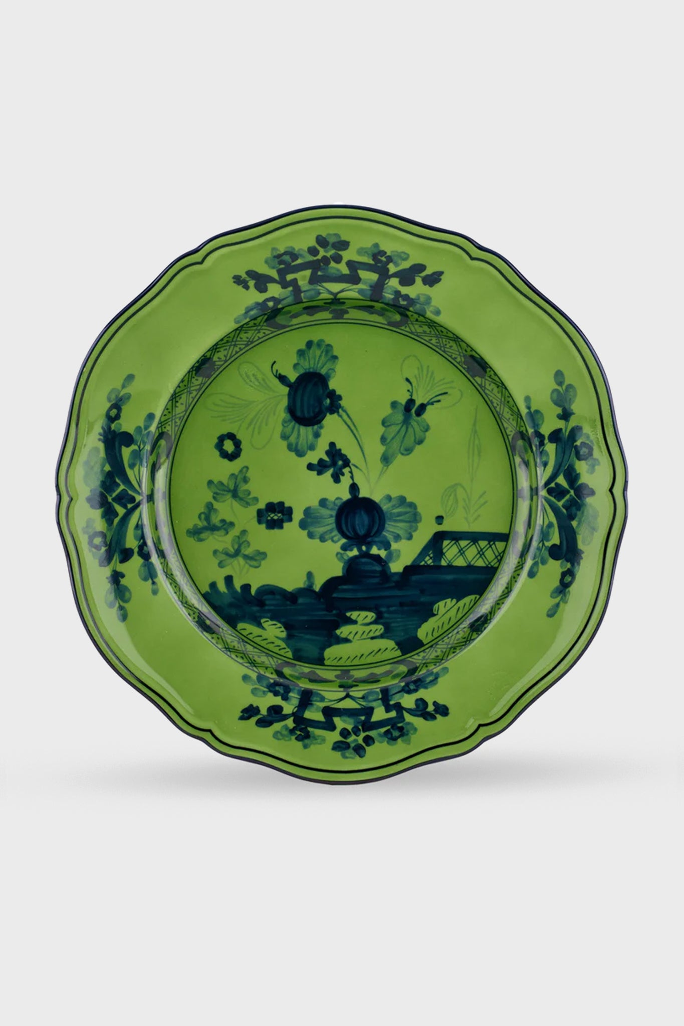 Oriente Italiano Malachite Dinner Plate | Ginori 1735