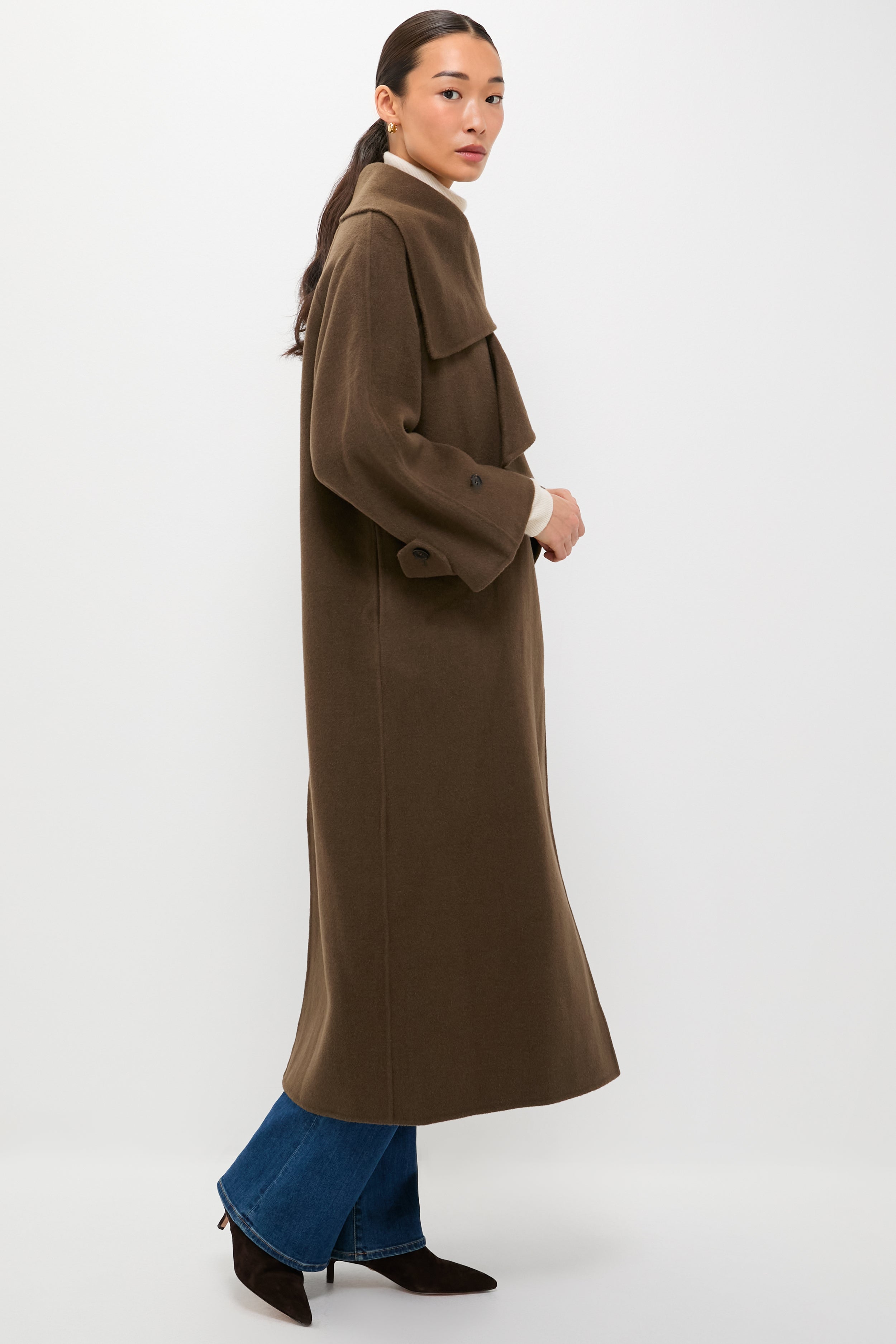 Taupe Noah Coat | STAUD