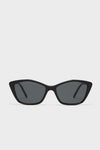 Black SL Logo Cat Eye Sunglasses