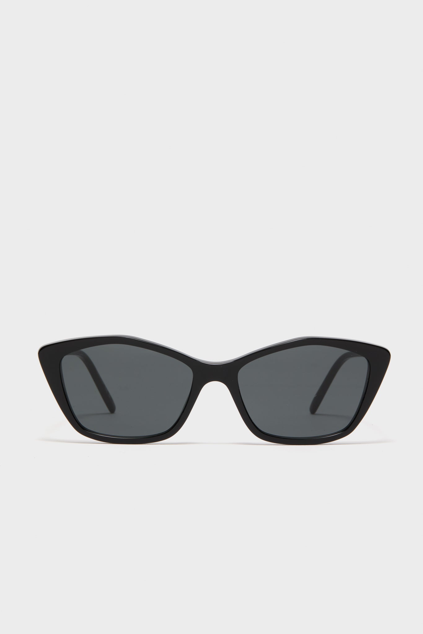 Black SL Logo Cat Eye Sunglasses