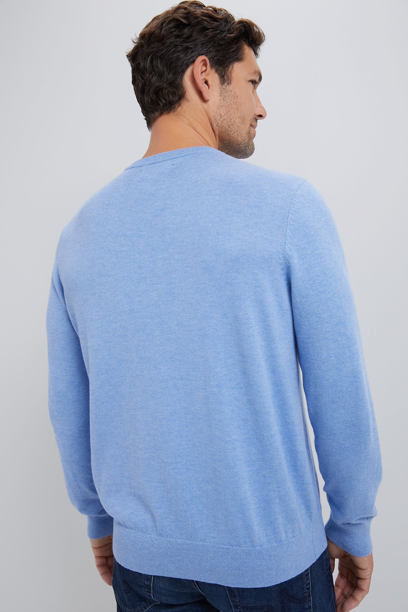 Light Blue Tidal Sweater