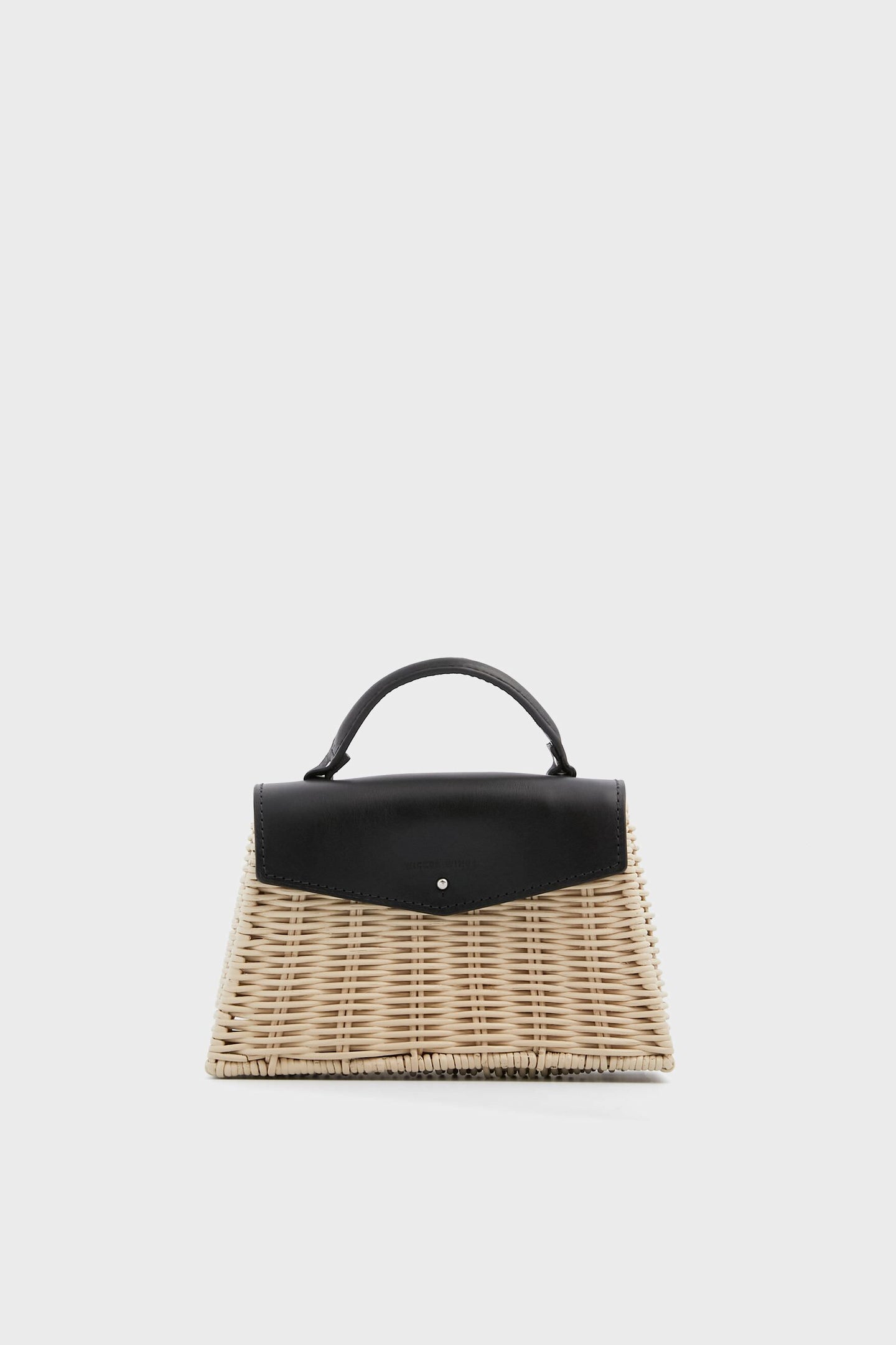 Black Natural Sansan Bag Wicker Wings - Main Image