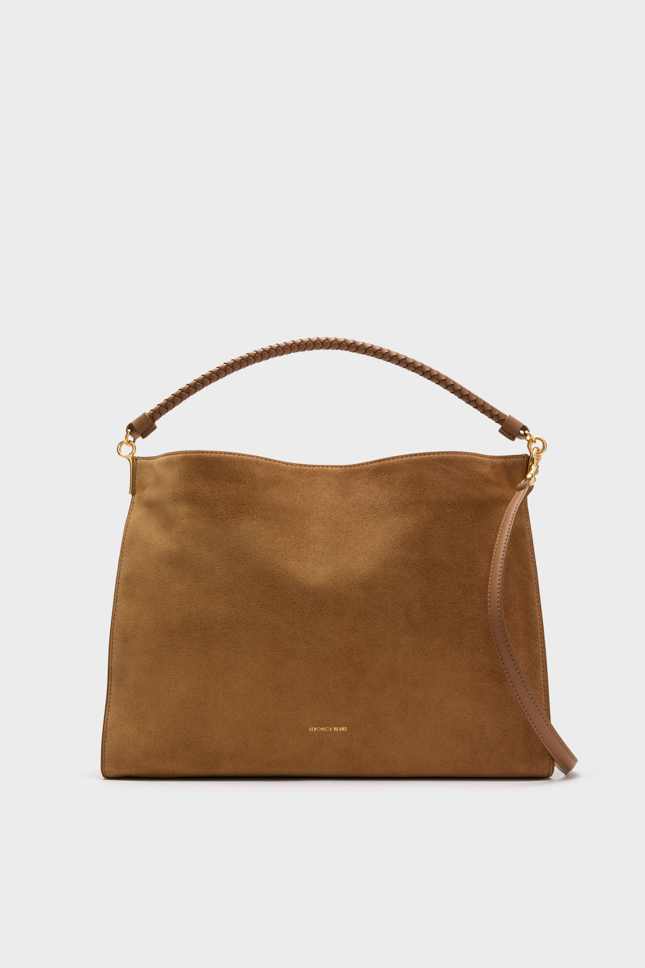 Acorn Suede Veronica Beard Vida Hobo | Veronica Beard