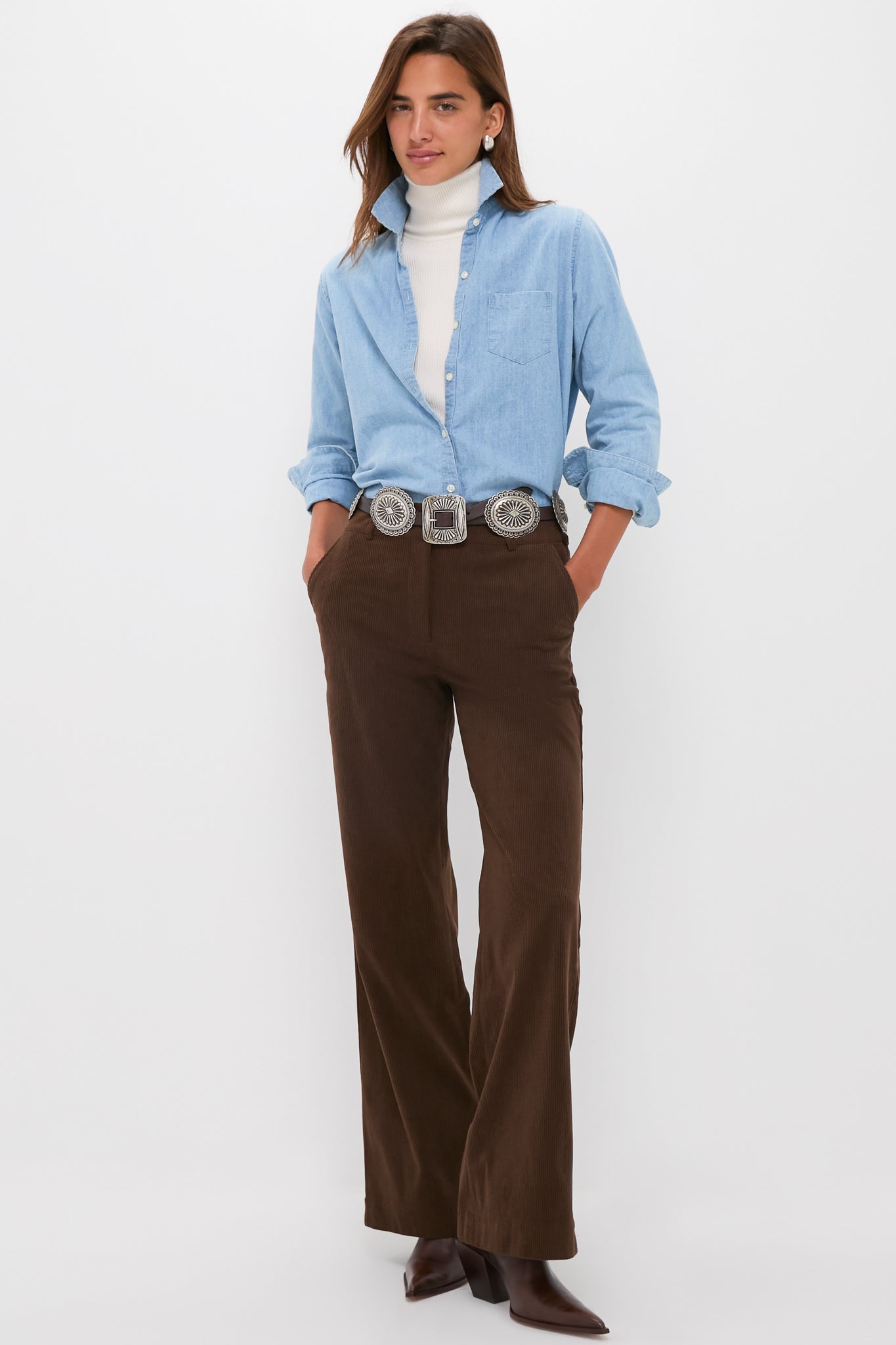Tuckernuck Chocolate Brown Wide Wale Corduroy Hunter Pants Demitasse / 10