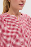 Red Gingham Mira Shirt