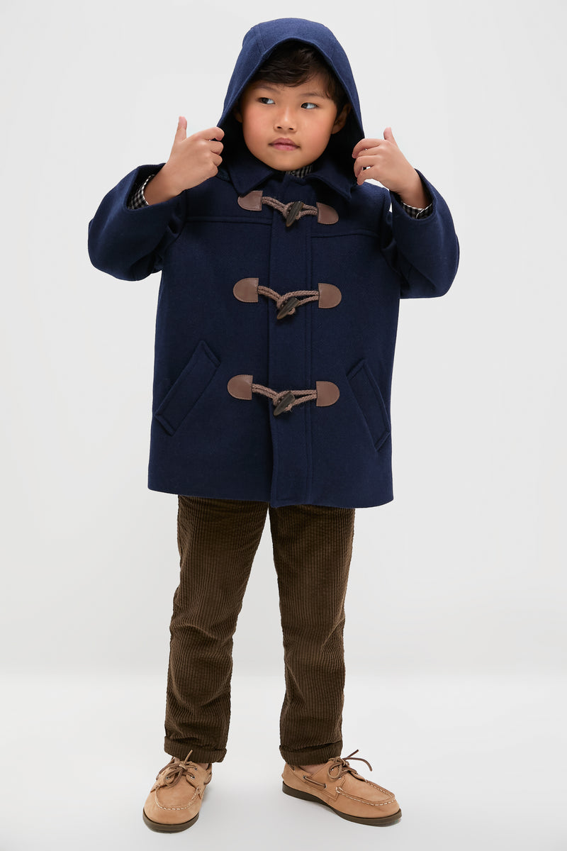 Navy Nicholas Kids Coat