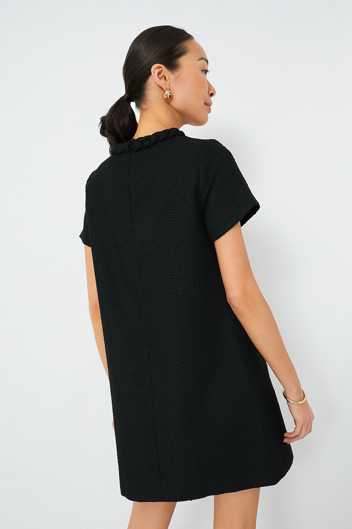 Tuckernuck Black Tweed Jackie Dress Black / XXS Tuckernuck Black Tweed Jackie Dress Black / XXS