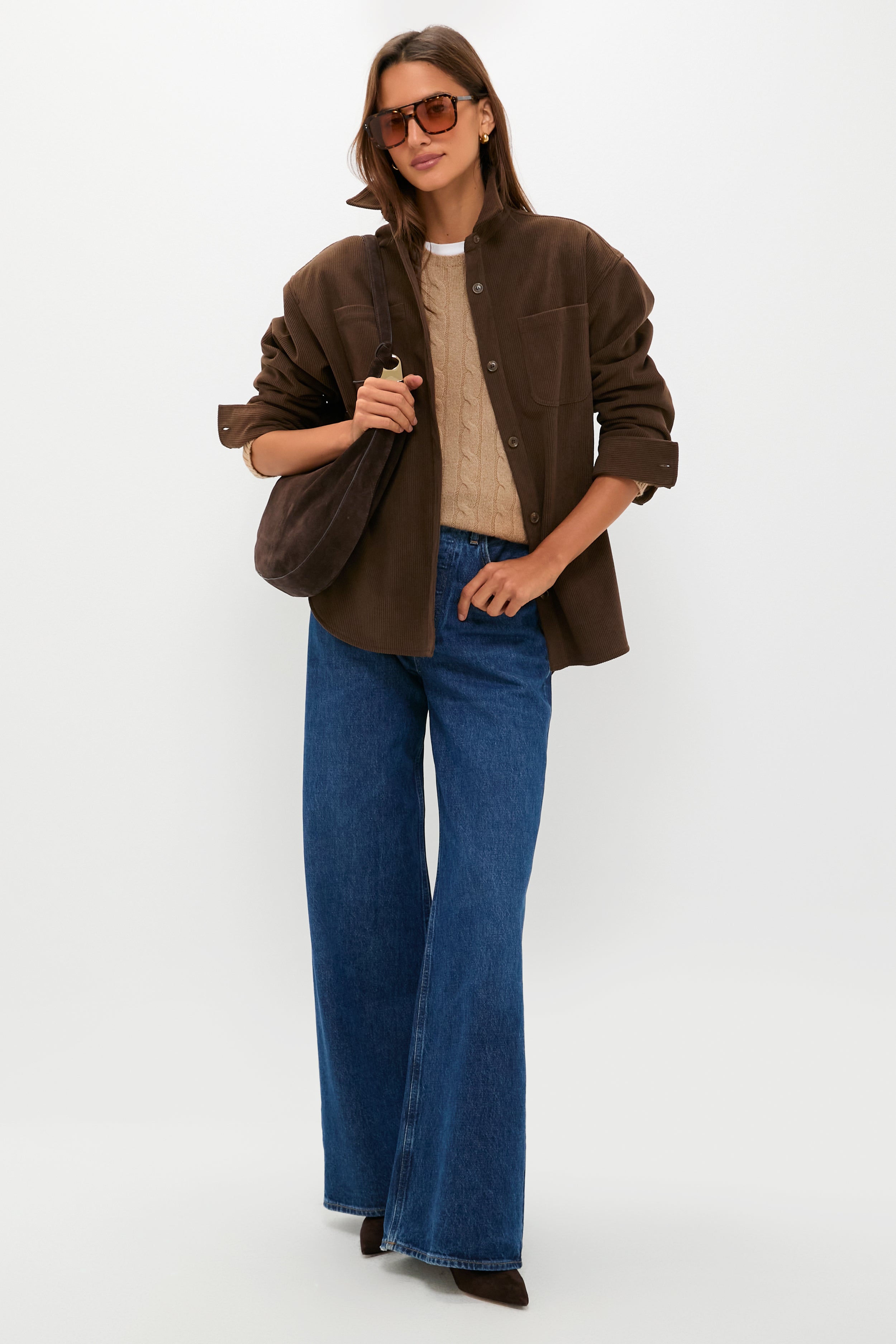 Brown Corduroy Fleece Lined Banks Shirt Jacket | Tuckernuck Brown Corduroy Fleece Lined Banks Shirt Jacket | Tuckernuck