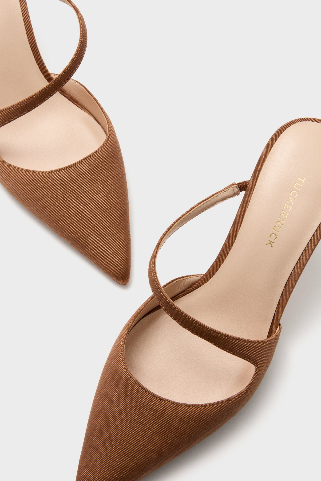Chestnut Moire Mimi Heels | Tuckernuck Shoes