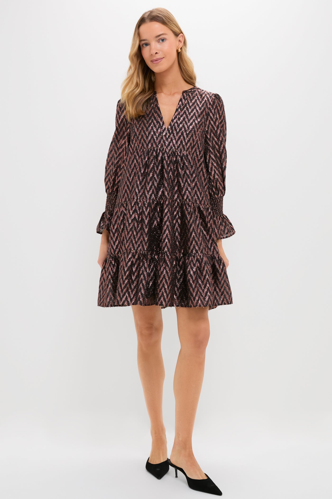 Metallic Ikat Kenzo Dress