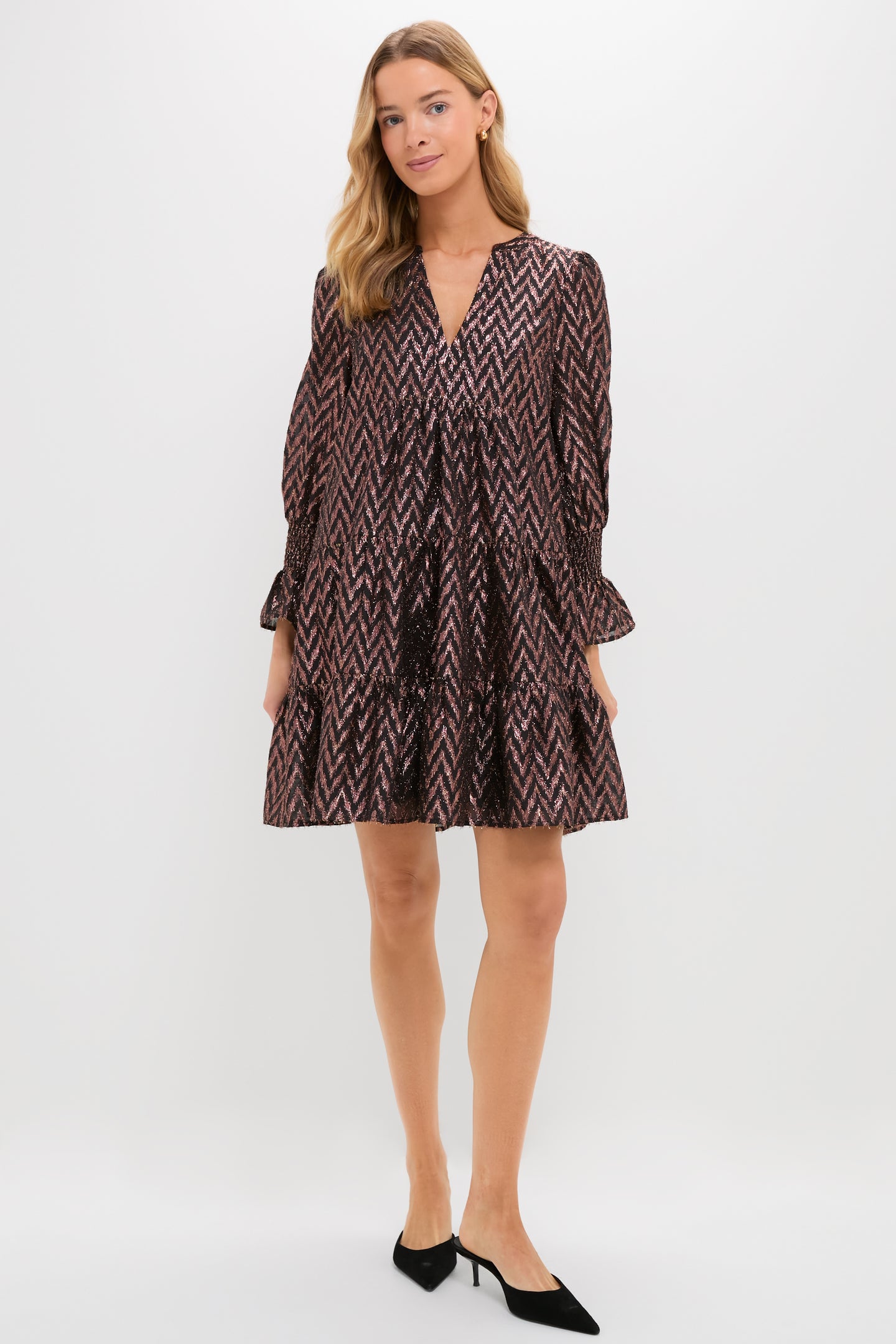 Metallic Ikat Kenzo Dress