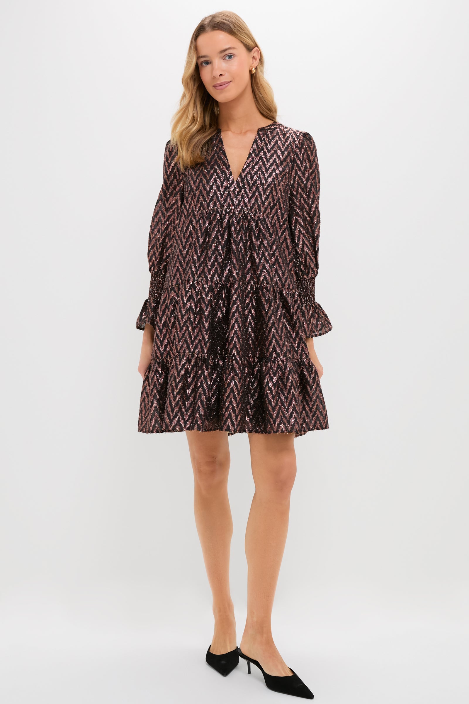 Metallic Ikat Kenzo Dress