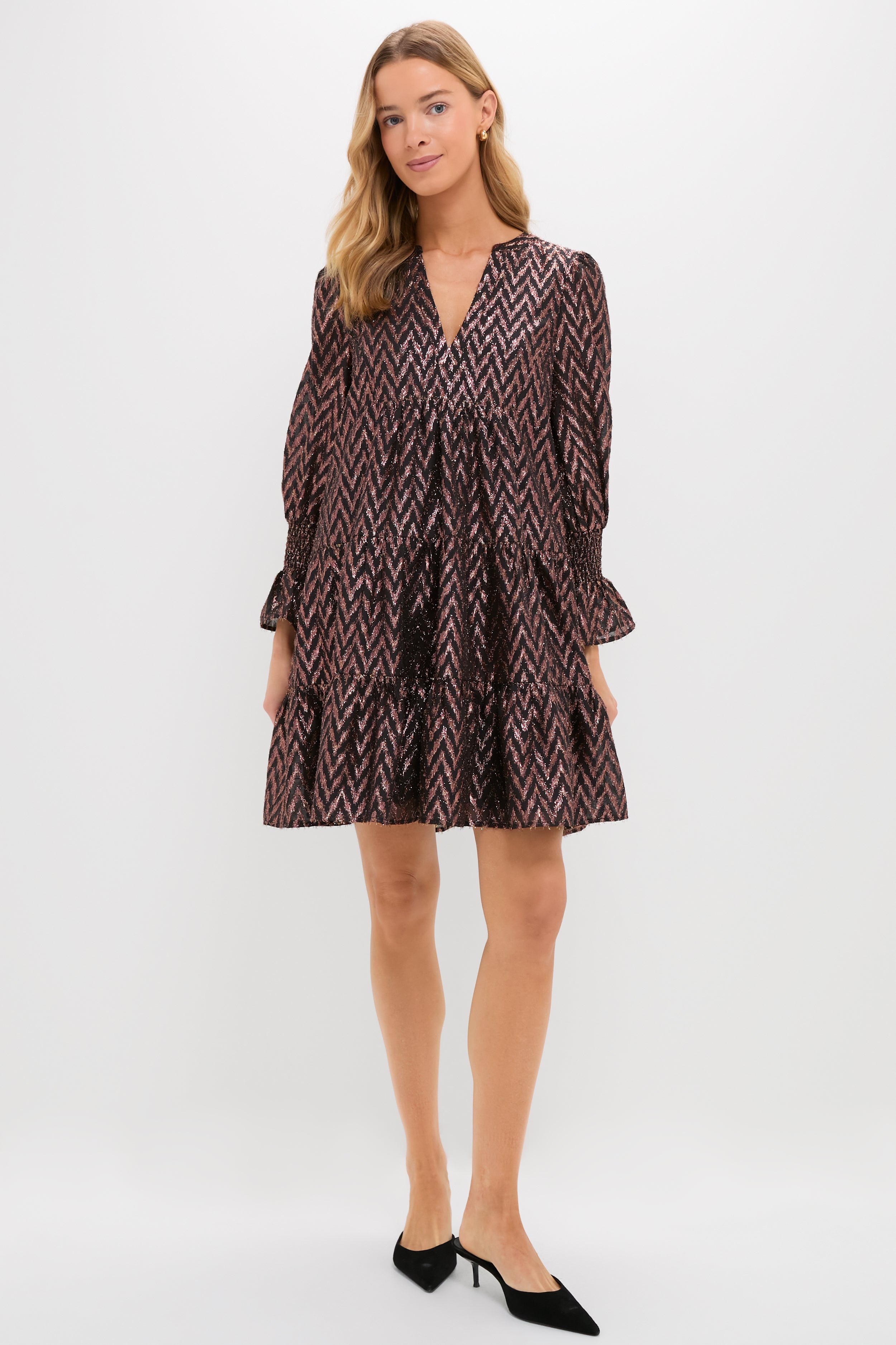 Metallic Ikat Kenzo Dress